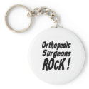 Orthopedic Surgeons Rock! Keychain