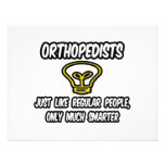 Orthopedists...Regular People, Only Smarter Custom Announcements