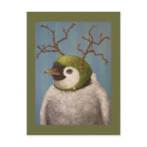 Orville the penguin postcard
