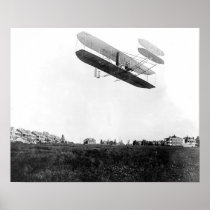 Orville Wright flying at Fort Myer, Sept 9, 1908 Print
