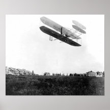 Orville Wright volant chez Fort Myer, septembre 9, Poster