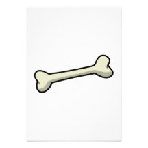 Os de chien invitations personnalisables
