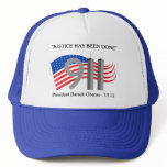 Osama Bin Laden Dead - Justice has been done Mesh Hats