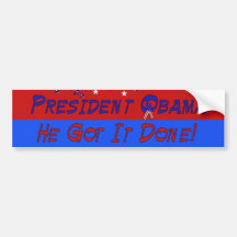 Osama Bin Laden is Dead Bumper Sticker