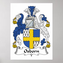 Osborn Family Crest Print