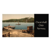 Oscarshall, Oslo, Norway Customized Photo Card