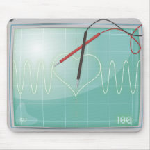 oscilloscope Love Mousepads