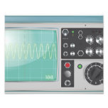 Oscilloscope Photos Sur Toile