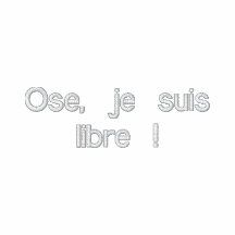 Ose, je suis libre ! polo shirt