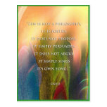 Osho Zen quote postcard