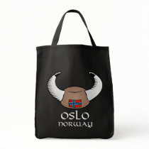 Oslo Norway Viking Hat Bag