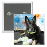 Oso - German Shepherd -4 Buttons