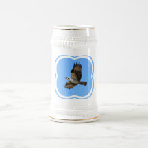 Osprey Bird Beer Stein Mug