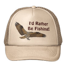 Osprey Fish Hawk Fisherman's Hat