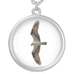 Osprey Flying Photo Personalized Necklace