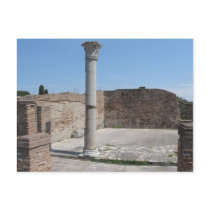 Ostia Antica - Archaeological Photography Postcard