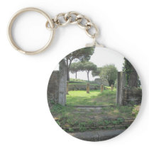 Ostia Antica photo Keychain