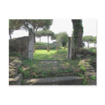 Ostia Antica photo postcards