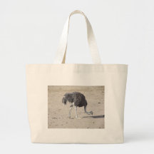 Ostrich Canvas Bag