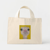 Ostrich Face Canvas Bags