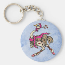 ostrich keychains