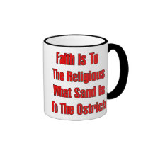 Ostrich Religion Coffee Mug