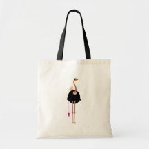 ostrich shopping bag