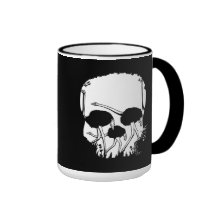 Ostrich Skull Illusion Mug