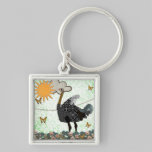 Ostrich You Are My Sunshine  Keychain keychains