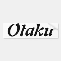 Otaku Bumper Stickers