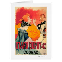 Otard-Dupuy & CO. Cognac Promotional Poster Card