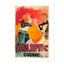 Otard-Dupuy & CO. Cognac Promotional Poster Post Cards