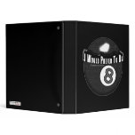 OTC Billiards Notebook, Photo Album Binder