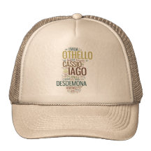 Othello Word Mosaic Trucker Hat