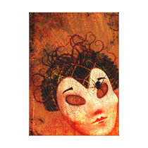 other peoples delusions Wrapped Canvas Stretched Canvas Print