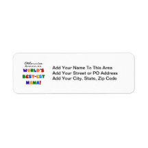 Otherwise Known as Best-est Nana Tshirts Custom Return Address Labels