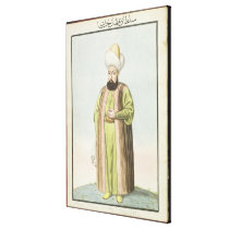 Othman (Osman) I (1259-1326), founder of the Ottom canvas prints