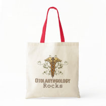 Otolaryngology Rocks Caduceus Tote Bag