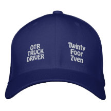 OTR Truck Driver Embroidered Hat