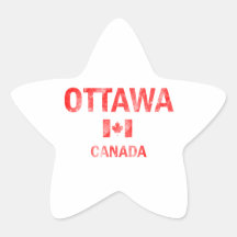 Ottawa Canada Designs Sticker