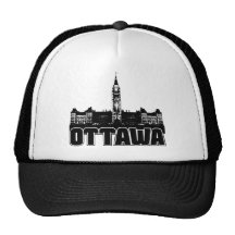 Ottawa Skyline Mesh Hat
