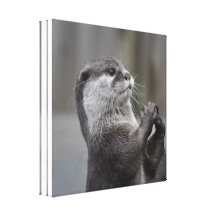 Otter Mastermind Canvas Print
