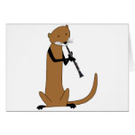 Otter Playing the Clarinet