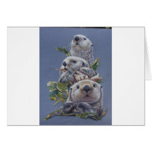 Otter  Trio Cards