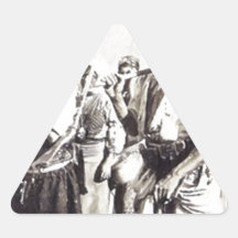 Ottoman Kurdish Triangle Stickers