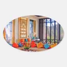 ottoman living room stickers