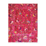 OTTOMAN Red Antique Anatolian floral designs Postcards