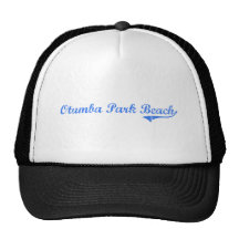Otumba Park Beach Wisconsin Classic Design Trucker Hats