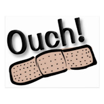 Ouch Post Card