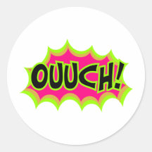 Ouch! Sticker